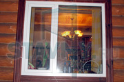 Пластиковые окна в деревянном доме 5